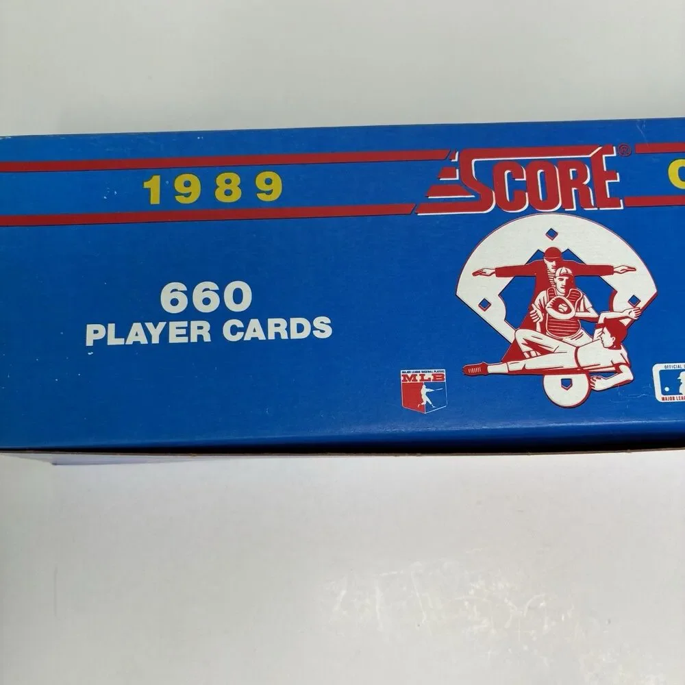 1989 Score Collectors Set Complete Factory 660 Cards Box Magic Motion